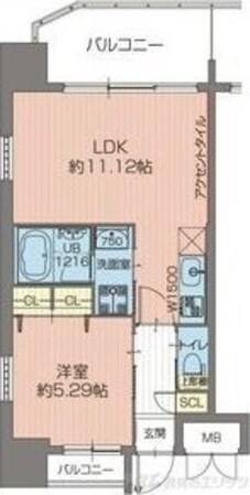 プレジオ吹田の物件間取画像